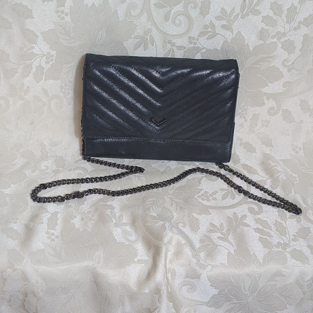 Botkier Black Leather Crossbody Bag